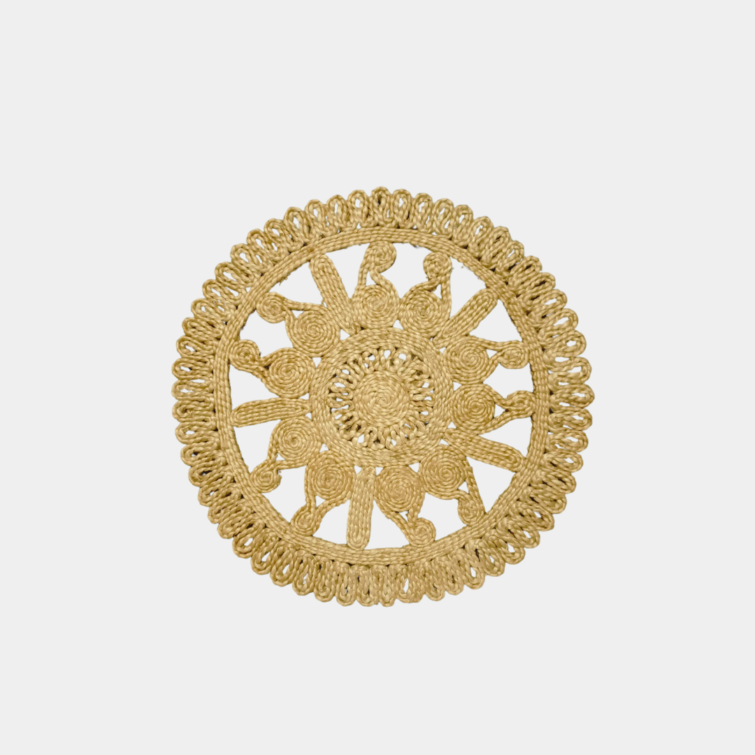 Nook Round Jute Table Mat